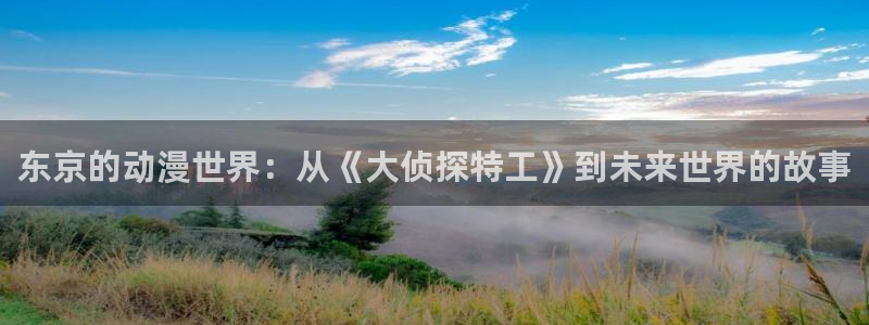 58动漫官网免费进入：东京的动漫世界：从《大侦探特工》到未来世界的故事