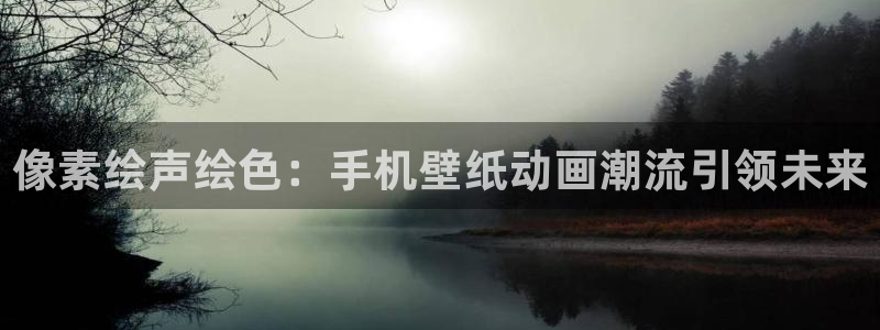 58动漫网站官网：像素绘声绘色：手机壁纸动画潮流引领未来